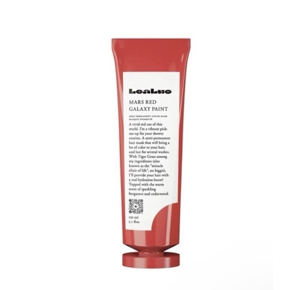 Lealuo Galaxy Paint Hair Color Mask 5‎ oz # Mars Red